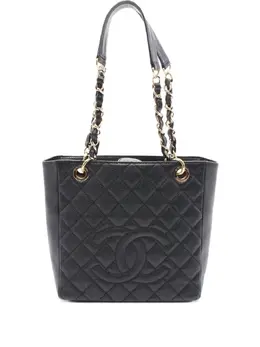 CHANEL Pre-Owned: Чёрная сумка 