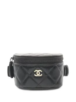 CHANEL Pre-Owned: Чёрная сумка 