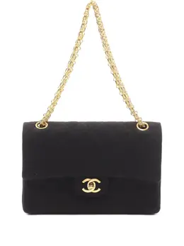 CHANEL Pre-Owned: Чёрная сумка 