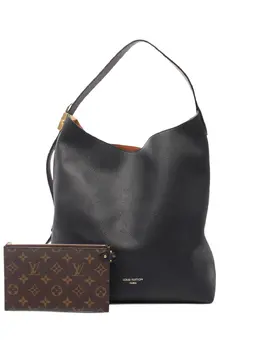 Louis Vuitton Pre-Owned: Чёрная сумка-шоппер 