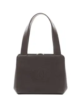 CHANEL Pre-Owned: Тёмная сумка 
