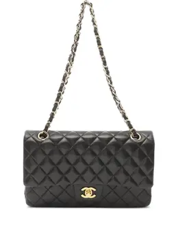 CHANEL Pre-Owned: Чёрная сумка 