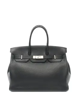 Hermès Pre-Owned: Чёрная сумка 