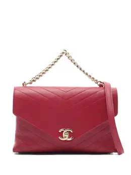 CHANEL Pre-Owned: Красная сумка 