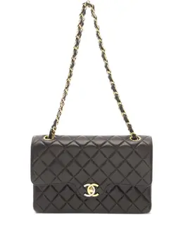 CHANEL Pre-Owned: Чёрная сумка 