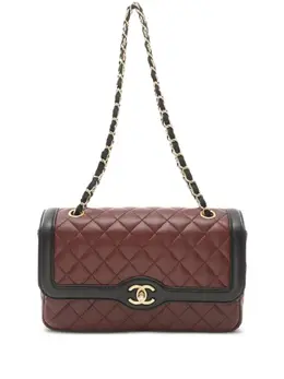 CHANEL Pre-Owned: Коричневая сумка 
