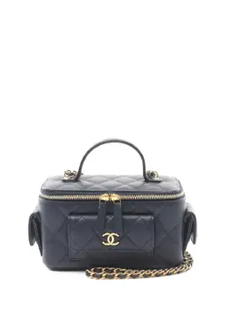 CHANEL Pre-Owned: Синяя сумка 