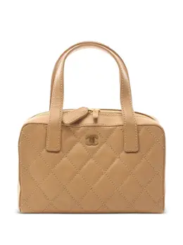 CHANEL Pre-Owned: Бежевая сумка 