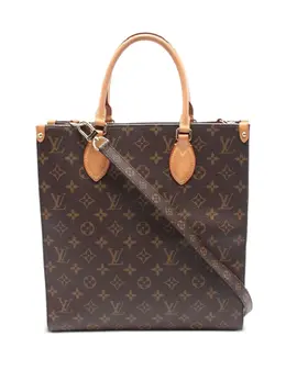Louis Vuitton Pre-Owned: Коричневая сумка-шоппер 
