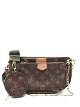 Louis Vuitton Pre-Owned: Коричневая сумка 