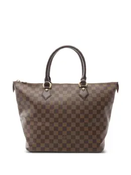 Louis Vuitton Pre-Owned: Коричневая сумка-шоппер 