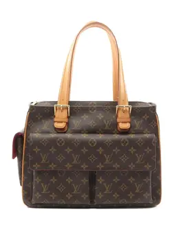 Louis Vuitton Pre-Owned: Коричневая сумка 
