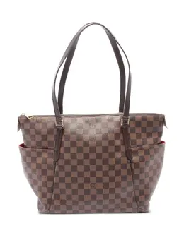 Louis Vuitton Pre-Owned: Коричневая сумка-шоппер 