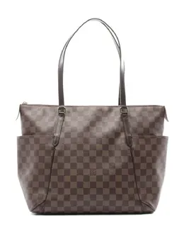 Louis Vuitton Pre-Owned: Коричневая сумка-шоппер 