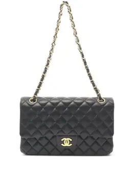 CHANEL Pre-Owned: Чёрная сумка 