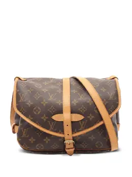 Louis Vuitton Pre-Owned: Коричневая сумка 