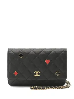 CHANEL Pre-Owned: Чёрная сумка 