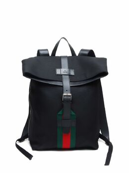 Gucci Pre-Owned: Чёрный рюкзак 