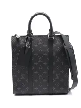 Louis Vuitton Pre-Owned: Чёрная сумка 