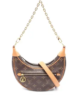 Louis Vuitton Pre-Owned: Коричневая сумка 