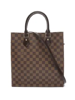 Louis Vuitton Pre-Owned: Коричневая сумка-шоппер 
