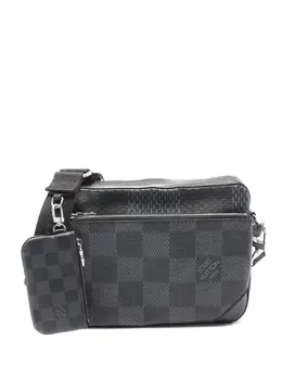 Louis Vuitton Pre-Owned: Чёрная сумка через плечо 