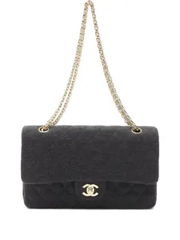 CHANEL Pre-Owned: Тёмная сумка 