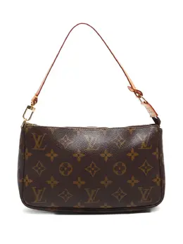Louis Vuitton Pre-Owned: Коричневая сумка 