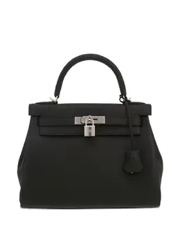 Hermès Pre-Owned: Чёрная сумка 