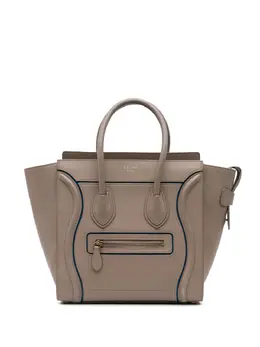 Céline Pre-Owned: Коричневая сумка-шоппер 