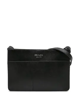 Prada Pre-Owned: Чёрная сумка 
