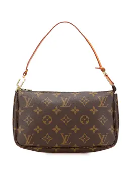 Louis Vuitton Pre-Owned: Коричневая сумка 