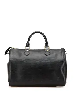 Louis Vuitton Pre-Owned: Чёрная сумка 