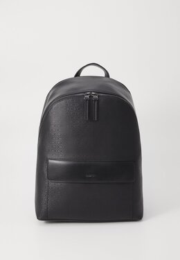 Calvin Klein: Чёрный рюкзак 