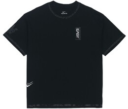Nike: Чёрная футболка 