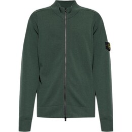 Stone Island: Зелёная куртка 