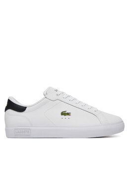 Lacoste: Белые кроссовки  Powercourt