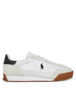 Polo Ralph Lauren: Белые кроссовки 