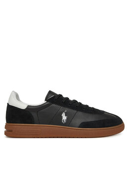 Polo Ralph Lauren: Чёрные кроссовки 