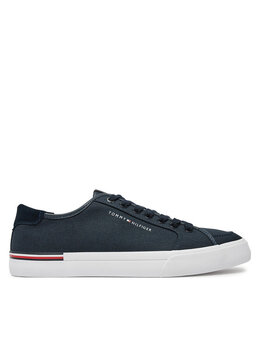 Tommy Hilfiger: Синие кроссовки  Core Corporate