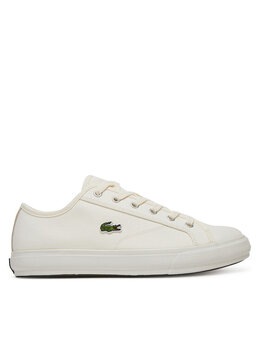 Lacoste: Белые кроссовки 