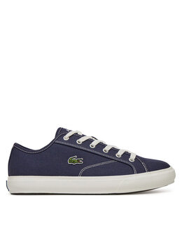 Lacoste: Синие кроссовки 