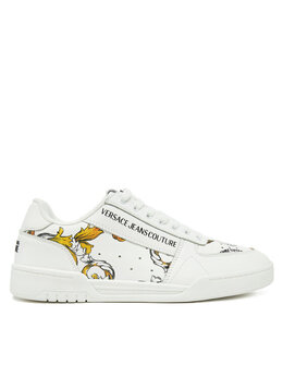 Versace Jeans Couture: Белые кроссовки 