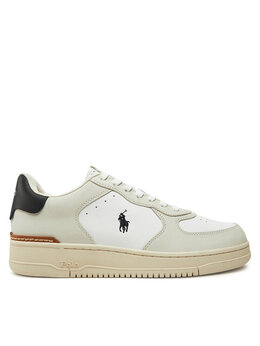 Polo Ralph Lauren: Белые кроссовки 