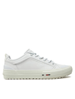 Tommy Hilfiger: Белые кроссовки  TH