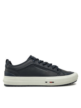Tommy Hilfiger: Синие кроссовки  TH
