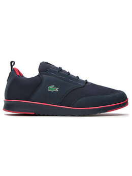 Lacoste: Синие кроссовки 