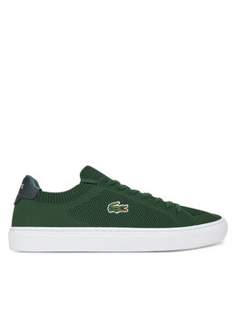 Lacoste: Зелёные кроссовки 