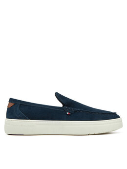 Tommy Hilfiger: Синие мокасины 