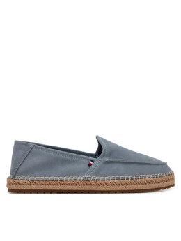 Tommy Hilfiger: Серые мокасины  Flex